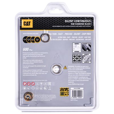 Image showing  8 in. 600 Pro Tile-Hard Dense Material Diamond Circular Saw Blade