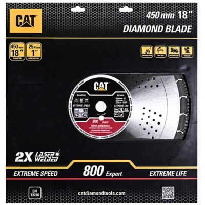 Image showing  18 in. 800 Expert Hard Material Diamond Circular Saw Blade