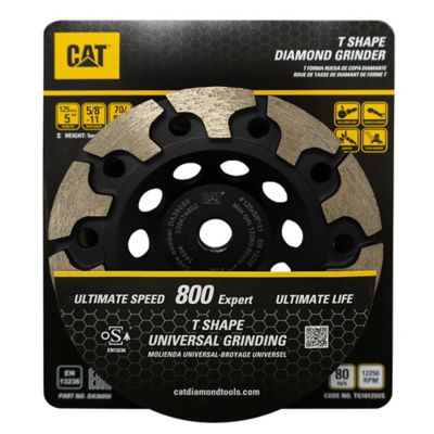 Image showing  5 in. 800 Expert Universal & Multi Material T-Shape Diamond Grinder Blade