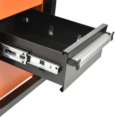 Image showing 5 th Eisen Padded Heavy Duty Creeper Seat With Extra Storage, 300 lb. Capacity With Drawers