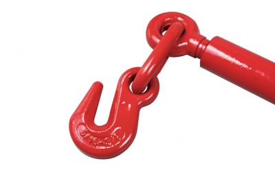 Image showing  5/16 in.-3/8 in. 33,000 lb. Ratchet, Load Binders for Heavy-Duty Cargo Flatbed Trailers, 4-Pack