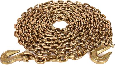 Image showing  5/16 x 20 ft. Transport Chain with Hooks, 2 pk.