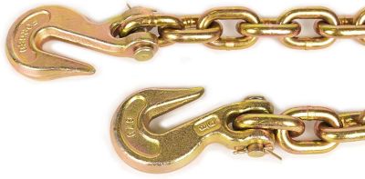 Image showing  3/8 x 20 ft. Transport Chain with Hooks, 1 pk.