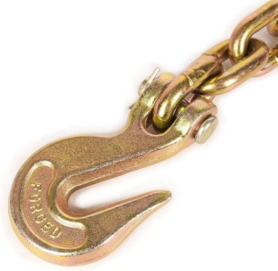 Image showing 5 th Eisen 3/8 x 20 ft. Transport Chain with Hooks, 1 pk.