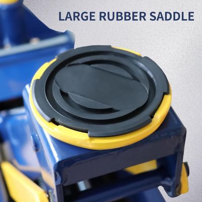 Image showing 5 th Eisen 3 Ton Heavy Duty Floor Jack, Steel Service Jack with Double Pump Quick Lift