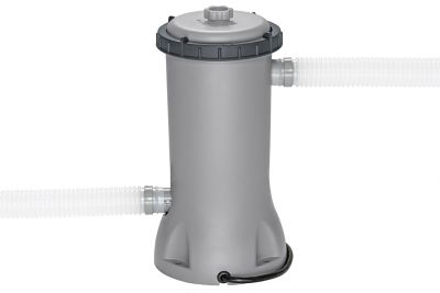 Image showing 6 th Bestway 14 ft. x 8 ft. 2 in. x 39.5 in. Splashview Oval Pool Set