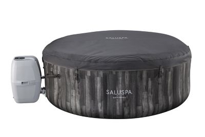 Image showing  SaluSpa Bahamas 2 to 4 Person Inflatable Hot Tub with 120 Airjets & Energysense Cover