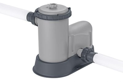 Image showing 7 th Bestway Steel Pro MAX 16 ft. x 48 in. Round Pool Set