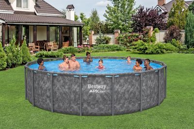 Image showing  18 ft. x 52 in. Round Pool Set