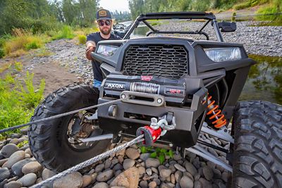 Image showing  AXON 45-S Synthetic Powersports Winch, 4500 lb., 101140