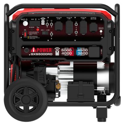 Image showing 5 th A-iPower 4000 W Remote Start Gas and Propane Portable Generator with 223cc OHV Engine and CO Sensor