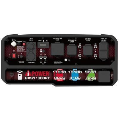 Image showing 6 th A-iPower 9000W Remote Start Gas/Propane/Natural Gas Tri-Fuel Portable Generator with 59cc OHV Engine and CO Sensor