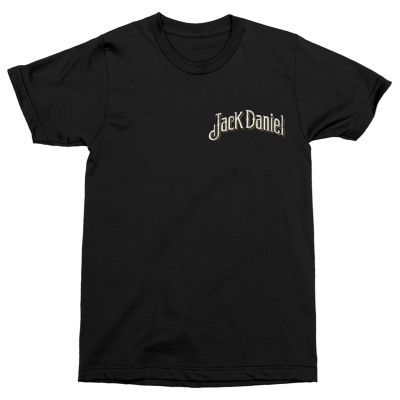 Image showing  Men's Crew Neck Short-Sleeve Jack Daniel's Vintage T-Shirt