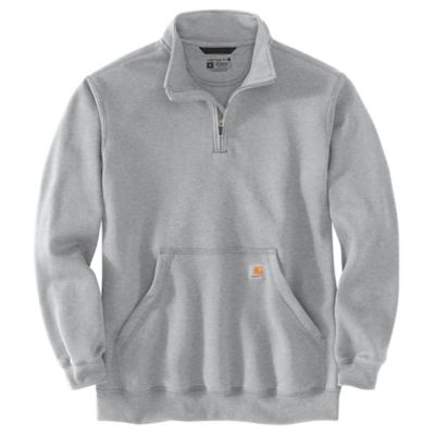 Carhartt Men's Loose Fit Midweight Quarter-Zip Mock-Neck Sweatshirt