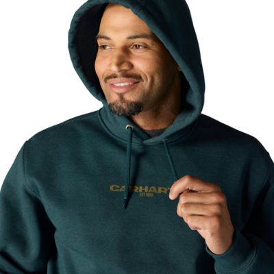 Image showing 3 th Carhartt Men's Rain Defender Loose Fit Midweight 1889 Graphic Sweatshirt