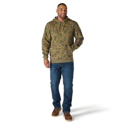 Image showing 5 th Carhartt Men's Loose Fit Midweight Logo Sleeve Graphic Sweatshirt