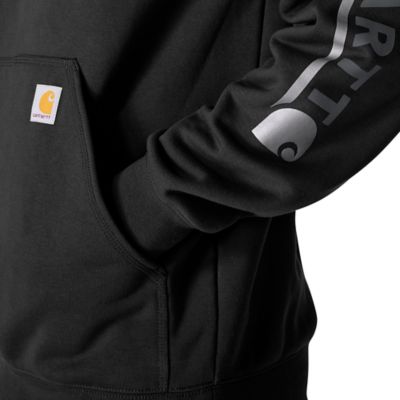Image showing 5 th Carhartt Men's Loose Fit Midweight Logo Sleeve Graphic Sweatshirt