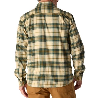 Image showing  Men's Hamilton Rugged Flex Relaxed Fit Midweight Flannel Long-Sleeve Plaid Shirt
