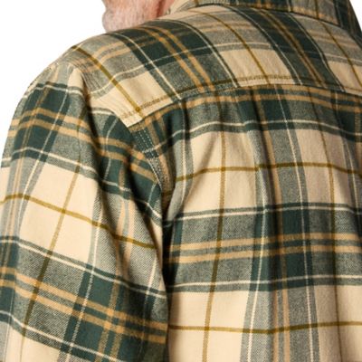 Image showing 7 th Carhartt Men's Hamilton Rugged Flex Relaxed Fit Midweight Flannel Long-Sleeve Plaid Shirt