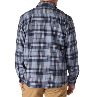 Image showing  Men's Hamilton Rugged Flex Relaxed Fit Midweight Flannel Long-Sleeve Plaid Shirt