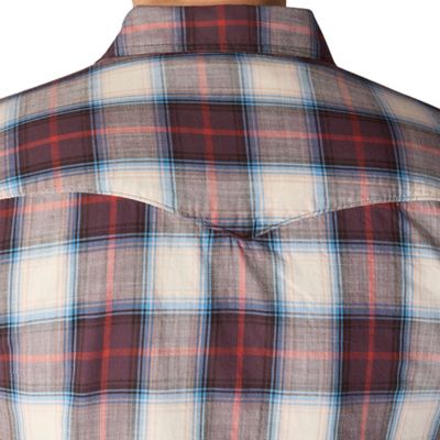 Image showing 6 th Carhartt Men's Rugged Flex Montana Relaxed Fit Lightweight Snap-Front Plaid Collared Long-Sleeve Work Shirt