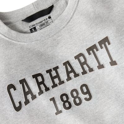 Image showing 7 th Carhartt Women's Loose Fit Midweight Graphic Sweatshirt