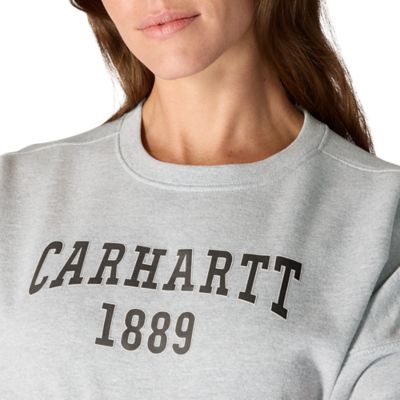 Image showing  Women's Loose Fit Midweight Graphic Sweatshirt