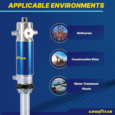 Image showing  Air-Powered Oil Transfer Drum Pump, 3.7 GPM