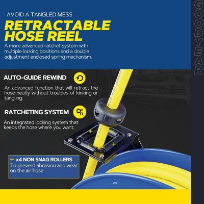 Image showing 6 th Goodyear Air Hose Reel, L808204G