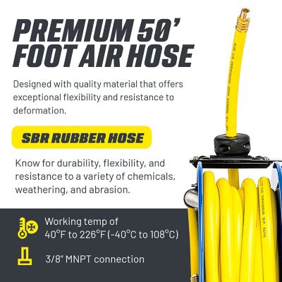 Image showing  Industrial Retractable Air Hose Reel, L815153G