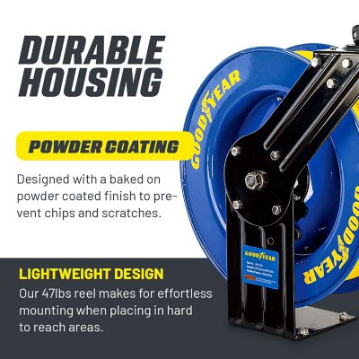 Image showing 6 th Goodyear Industrial Retractable Air Hose Reel, L815153G