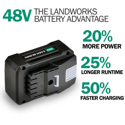Image showing 5 th Landworks Rechargeable Lithium-Ion Battery