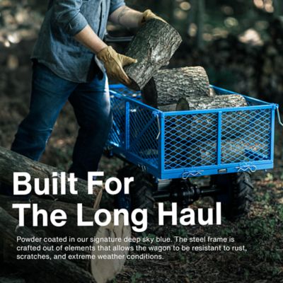 Image showing 5 th Landworks Electric Garden Cart and Wagon