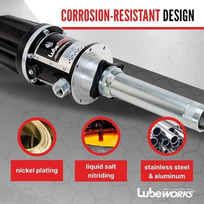 Image showing  Air-Powered Oil Transfer Drum Pump, 10.6 GPM