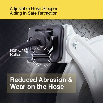Image showing  Industrial Retractable Grease Hose Reel