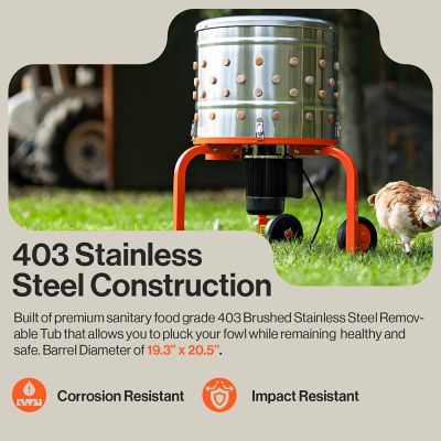 Image showing 5 th SuperHandy Electric Chicken Plucker