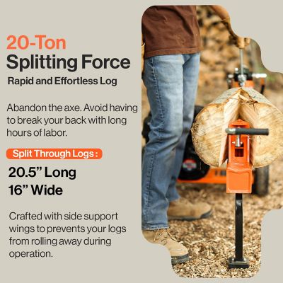 Image showing 6 th SuperHandy 20-Ton Log Splitter