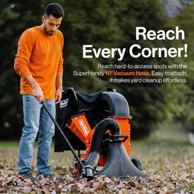 Image showing  209cc Gas Walk-Behind Leaf Vacuum and Wood Chipper