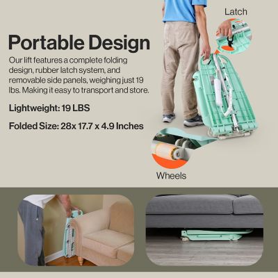 Image showing  Portable Floor and Bath Lift