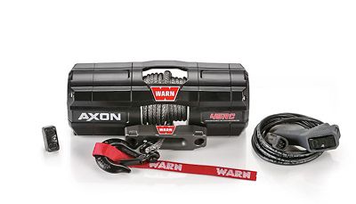 Warn AXON 45RC Synthetic Powersports Winch, 4500 lb., 101240