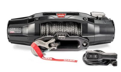 Image showing  ZEON XD 10-S 10,000lb Synthetic Rope Winch, 110010