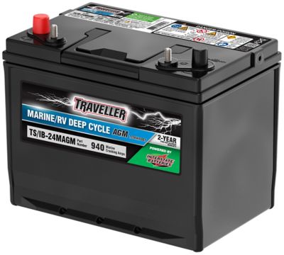 Image showing  AGM Marine/RV Deep Cycle Battery, 750 CCA