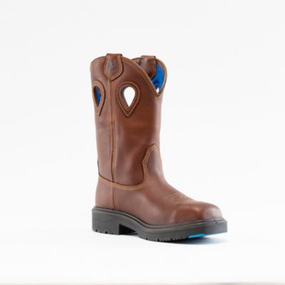 Steel Blue Blue Heeler Brown Work Boot