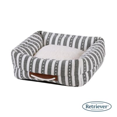 Image showing 5 th Retriever Yarn-Dyed Striped Cuddler Dog Bed, 20 x 18in.