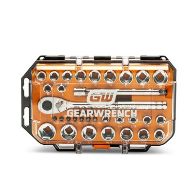 Image showing  35 pc. 3/8 Drive Mechanics Tool Set with Hardcase