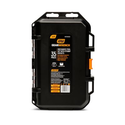 Image showing 5 th GEARWRENCH 35 pc. 3/8 Drive Mechanics Tool Set with Hardcase