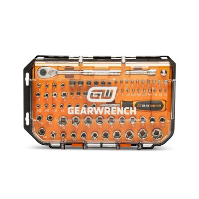Image showing  75 Pc Mts 1/4 And 3/8 Dr W/H