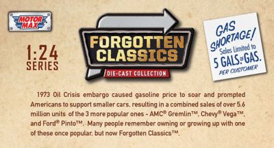 Image showing  1:24 Forgotten Classics Vehicles