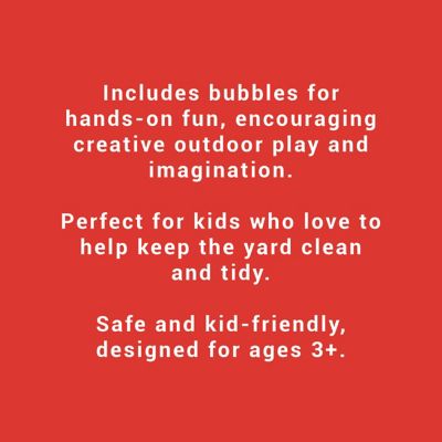 Image showing  Bubble Backpack Leaf Blower Toy