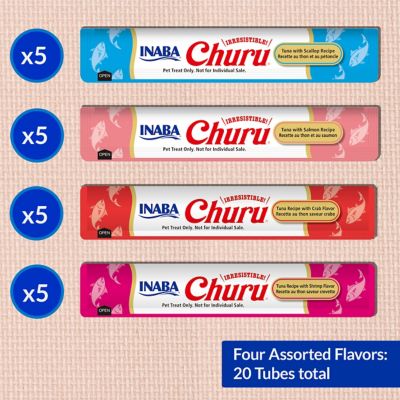 Image showing  Churu Seafood Variety Box, 20 ct.